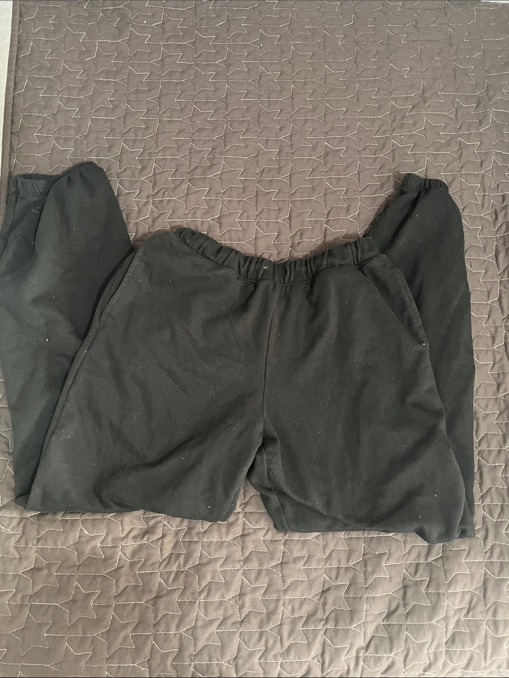 Old Navy Black Kids Elastic-Waist Joggers